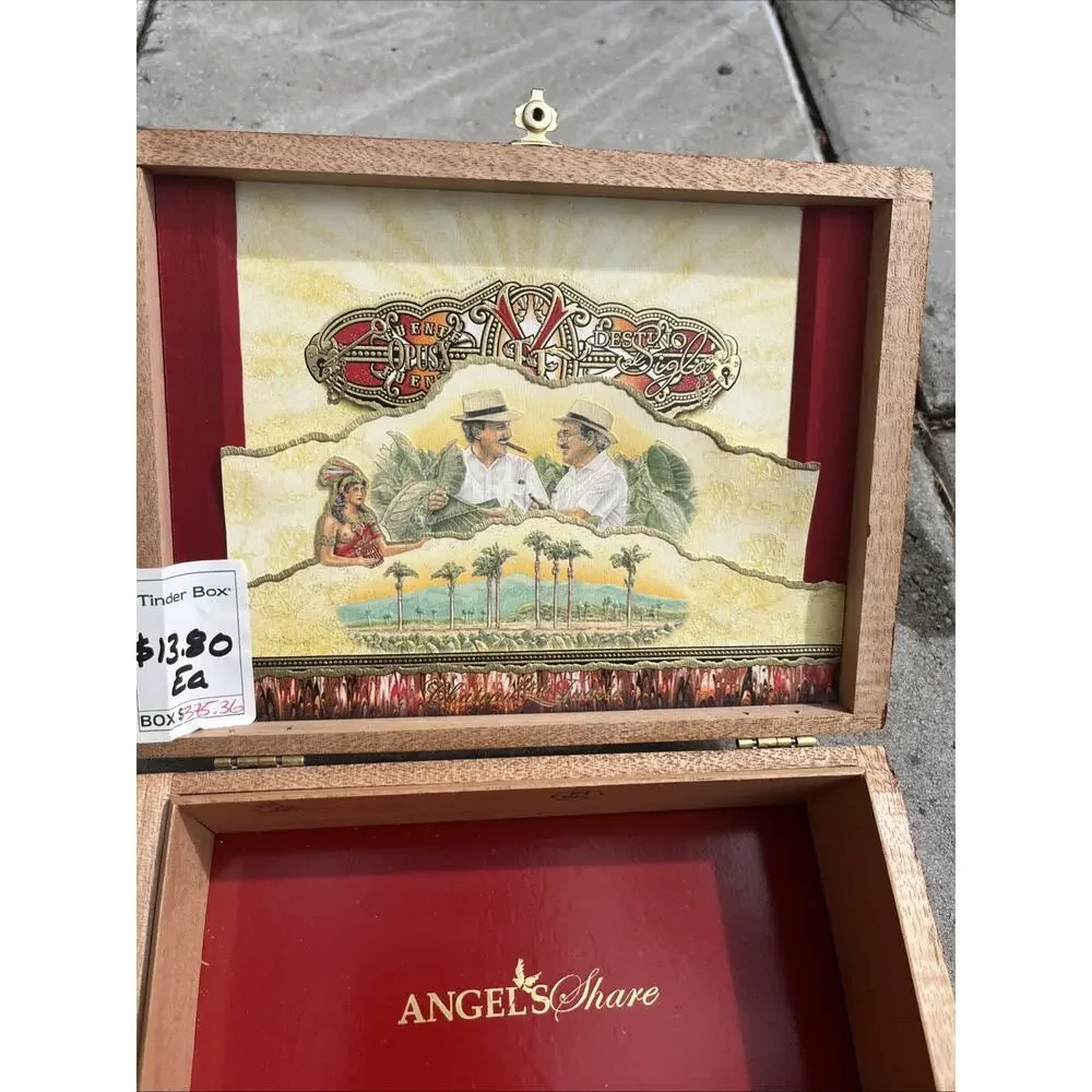 Fuente Opus X Angel’s Share Cigar Box Cigar Collectors Item Tobacco
